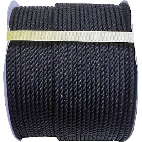 ■まつうら ポリエチレンロープ(3打ち)6mmΦ×200m 黒 ドラム巻〔品番:PE6X200BKDR〕【2543809:0】[送料別途見積り][法人・事業所限定][外直送][店頭受取不可] 10,366円