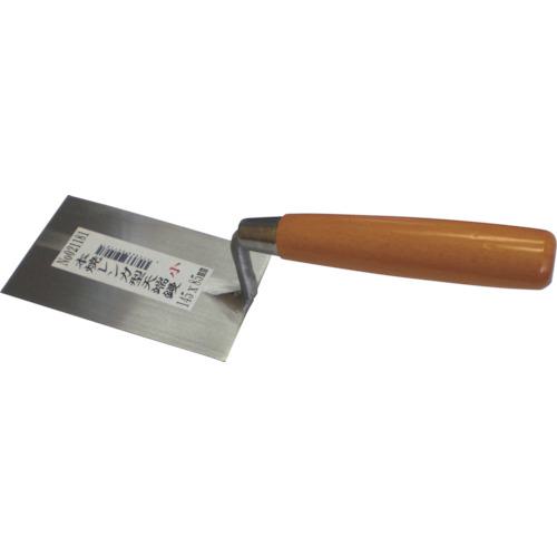 ■カネ三 本焼レンガ型天端鏝〔品番:HRTS〕【2544071:0】[送料別途見積り][法人・事業所限定][外直送][店頭受取不可]