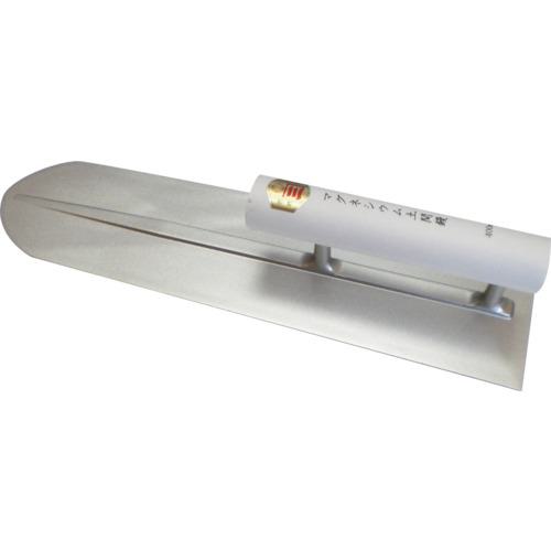 ■カネ三 マグネシウム土間鏝 元幅115×先幅95 コテ長さ400mm〔品番:TFD400〕【2544078:0】[送料別途見積り][法人・事業所限定][外直送][店頭受取不可]