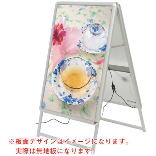 ■グリーンクロス LEDグリップA B1 両面 シルバー(39413***)〔品番:6300008996〕【2546455:0】[送料別途見積り][法人・事業所限定][外直送][店頭受取不可]