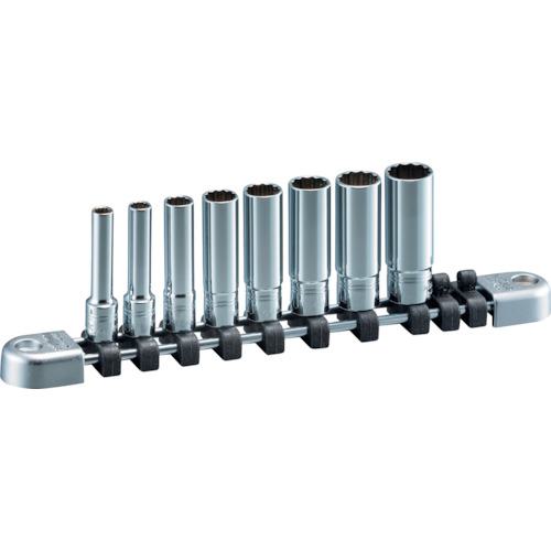■nepros 6.3sq.ディープソケットセット(12角・8コ組)〔品番:NTB2L08WA〕【2554297:0】[送料別途見積り][掲外取寄][店頭受取不可]