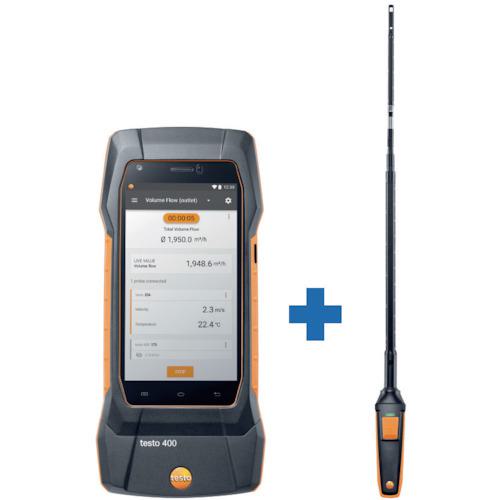 ■TESTO testo400 + マルチプローブ〔品番:TD2040008〕【2554494:0】[送料別途見積り][法人・事業所限定][直送][店頭受取不可]
