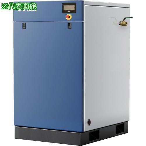 ■アネスト岩田 オイルフリースクロールコンプレッサ EGシリーズ (オイルフリー) ドライヤなし 50Hz モーター出力5.9kW〔品番:SLP55EGM5〕【2558527:0】[法人・事業所限定][直送元][店頭受取不可]
