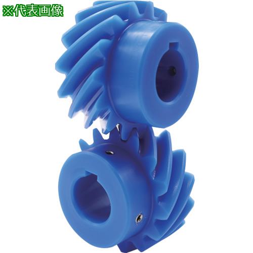 ■KHK プラスチックねじ歯車PN3-20LJ16〔品番:PN320LJ16〕【2559348:0】[送料別途見積り][掲外取寄][店頭受取不可]