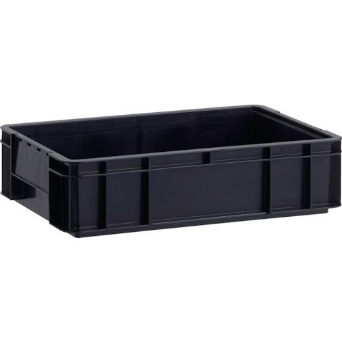 ■TRUSCO 導電コンテナ ECPZ-0003〔品番:PZ0003EBK〕【2562112:0】[店頭受取不可]