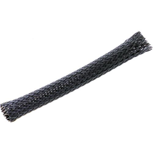 ■TRUSCO 編組チューブ ほつれ防止タイプ 長さ10m 折径幅34mm 1巻〔品番:TNFL3010〕【2563528:0】[店頭受取不可]