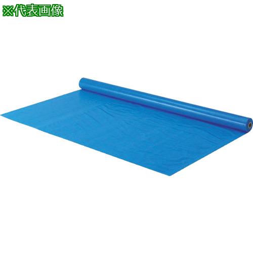 ■TRUSCO 軽量汎用養生シートロール(ブルー)#1000 1.8M×100M〔品番:TSUL1810B〕【2570895:0】[直送DS][店頭受取不可]