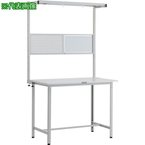 ■TRUSCO 軽荷重立作業台(300kg)HAE型 1200X900XH2108(全高) ツールハンガーフルセット付 ホワイト色〔品番:HRAE1209THFSW〕【2572282:0】[法人・事業所限定][直送元][店頭受取不可]｜ホームセンターバロー　店