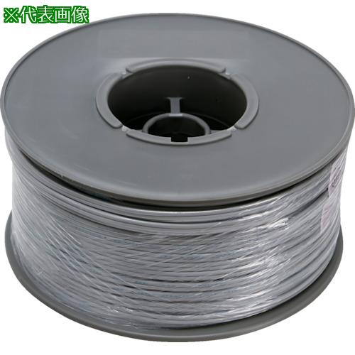 ■TRUSCO VFFビニールコード0.5SQ 100m グレー〔品番:VFF0.52C100GY〕【2572510:0】[店頭受取不可]