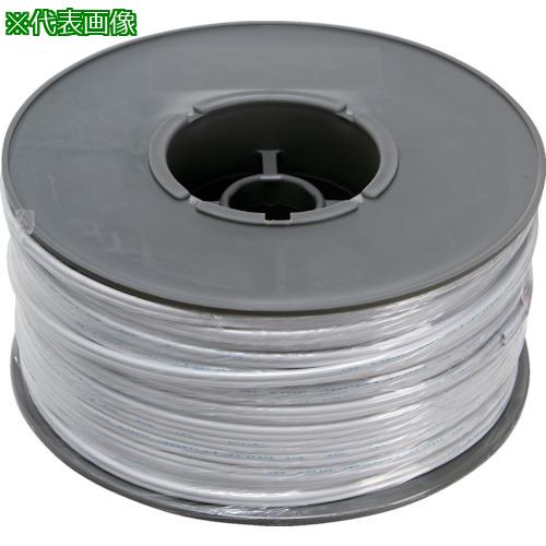■TRUSCO VFFビニールコード0.5SQ 100m 白〔品番:VFF0.52C100W〕【2572512:0】[店頭受取不可]