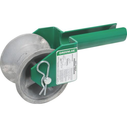 ■GREENLEE 【売切廃番】差込型ケーブル滑車2.5インチ幅〔品番:441212〕【2574046:0】[店頭受取不可]