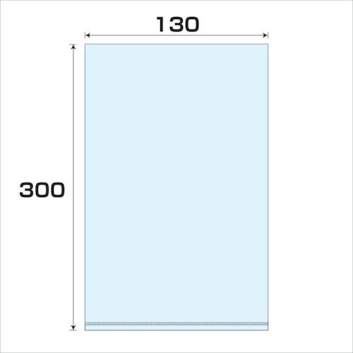 ■グリーンクロス ポリプロピレン袋(PP)厚み0.04 1000枚 幅130x長さ300mm〔品番:6300007983〕【2575377:0】[送料別途見積り][法人・事業所限定][外直送][店頭受取不可]