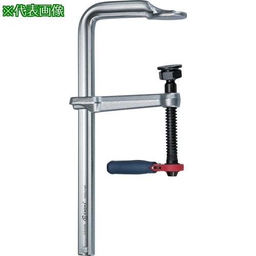 ■TRUSCO ラチェットハンドル式L型クランプ 最大口開500mm×深さ120mm〔品番:S50R12〕【2580272:0】[店頭受取不可]