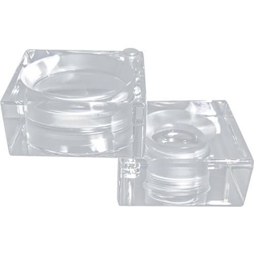 ■リーフ アクリルルーペ 四角 10x/5x〔品番:ACRSQ1728〕【2590165:0】[送料別途見積り][掲外取寄][店頭受取不可]｜ホームセンターバロー　店