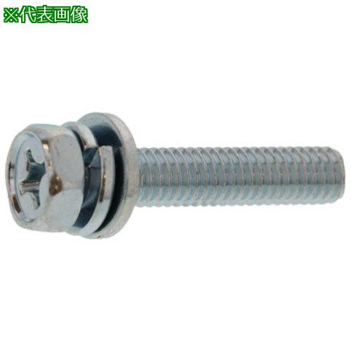■SUNCO 組込みねじ (+)アプセットI\u003d3(鉄(または標準)・三価ブラック) M4×8(1000本入)〔品番:100001130040008004〕【2592650:0】[送料別途見積り][掲外取寄][店頭受取不可]