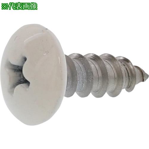 ■SUNCO 頭部ホワイト ステン(+)Aトラス 3.5×14 (1000本入)〔品番:2002000300350140A0〕【2596189:0】[送料別途見積り][掲外取寄][店頭受取不可]