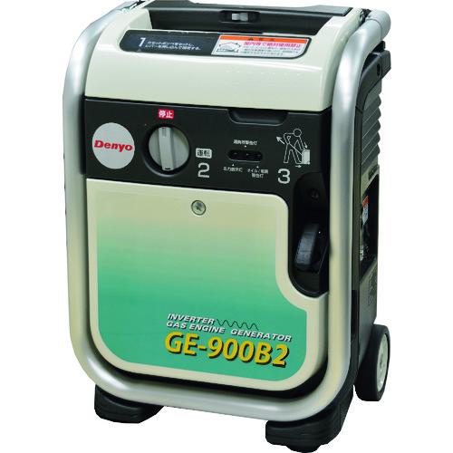 ■Denyo ポータブルガスエンジン発電機〔品番:GE900B2〕【2599504:0】[法人・事業所限定][直送元][店頭受取不可]