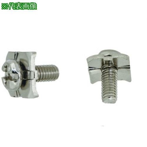■SUNCO クロメート 端子ねじ(+-)ナベH形 角座6.7×1.0対辺押 3.5×8 (3) (2500本入)〔品番:100002600035008302〕【2600529:0】[送料別途見積り][掲外取寄][店頭受取不可]