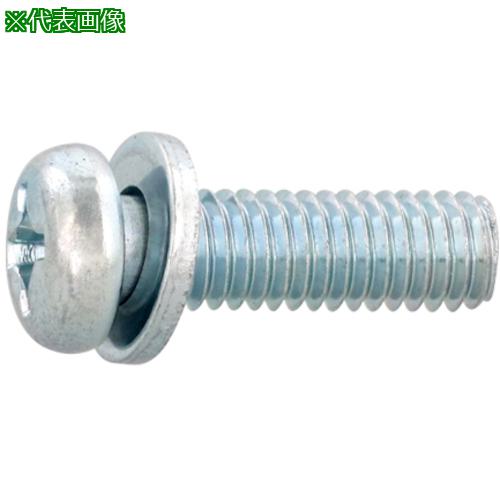 ■SUNCO 組込みねじ (+)ナベIK=1(SUS(ステンレス)・生地(または標準)) M2.5&times;4(3500本入)〔品番:100200170025004000〕【2607430:0】[送料別途見積り][掲外取寄][店頭受取不可]｜ホームセンターバロー　店