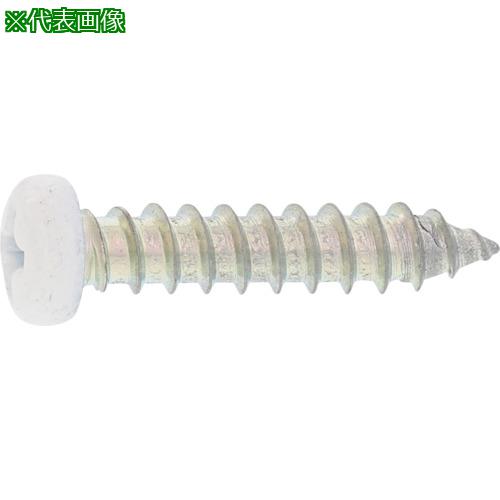 ■SUNCO 頭部ホワイト (+)Aナベ 三価ホワイト 3×8 (2200本入)〔品番:2000000000300080A3〕【2608873:0】[送料別途見積り][掲外取寄][店頭受取不可]