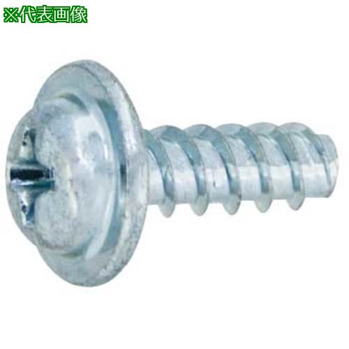 ■SUNCO 三価ブラック PタイプナベWH 2&times;8 (10000本入)〔品番:3000200W0020008004〕【2616101:0】[送料別途見積り][掲外取寄][店頭受取不可]｜ホームセンターバロー　店