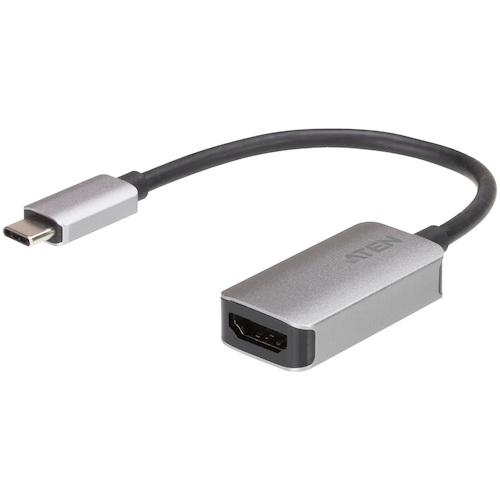 ■ATEN ビデオ変換器 USB Type-C to HDMI/4K対応〔品番:UC3008A1〕【2616733:0】[送料別途見積り][店頭受取不可]
