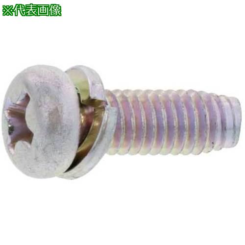 ■SUNCO 三価ブラック SタイプナベP\u003d2 3×8 (2000本入)〔品番:300070020030008004〕【2620831:0】[送料別途見積り][掲外取寄][店頭受取不可]