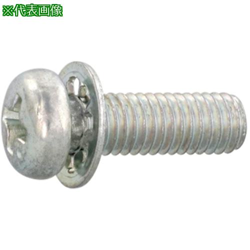 ■SUNCO 組込みねじ (+)ナベLI=2(鉄(または標準)・クロメート) M2.6&times;5(2500本入)〔品番:100000320026005002〕【2621348:0】[送料別途見積り][掲外取寄][店頭受取不可]｜ホームセンターバロー　店