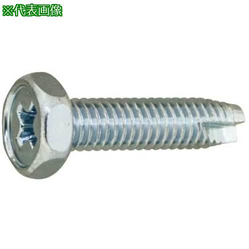 ■SUNCO 三価ホワイト (+)C1アプセット 6×30 (350本入)〔品番:2200000A0060030003〕【2628057:0】[送料別途見積り][掲外取寄][店頭受取不可]