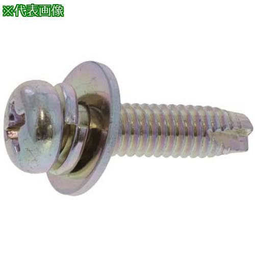 ■SUNCO 三価ホワイト (+)C1ナベP\u003d3 4×20 (600本入)〔品番:220008030040020003〕【2631261:0】[送料別途見積り][掲外取寄][店頭受取不可]