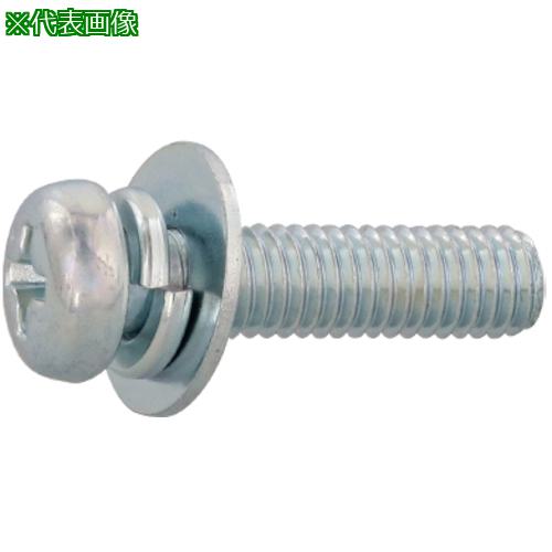 ■SUNCO 組込みねじ (+)ナベP\u003d3(鉄(または標準)・ニッケル) M8×30(150本入)〔品番:100000030080030005〕【2634349:0】[送料別途見積り][掲外取寄][店頭受取不可]