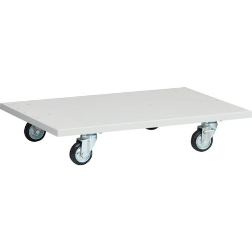 ■TRUSCO パネルコンテナラック用兼用キャスターベース ホワイト色〔品番:T1200KW〕【2638999:0】[直送DS][店頭受取不可]