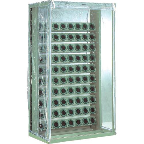 ■TRUSCO ツーリングラック 帯電防止カバー付 BT・NT50用 80個収納〔品番:VTL108B〕【2661454:0】[法人・事業所限定][直送元][店頭受取不可]｜ホームセンターバロー　店
