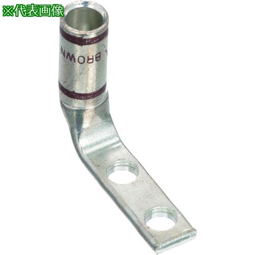 ■PANDUIT 銅製圧縮端子 2穴 幅細取付板 電線サイズ AWG2 取付穴サイズ 6.4mm 取付穴間隔 16mm バレル角度 90度 LCDN2-14AF-Q〔品番:LCDN214AFQ〕【2668502:0】[送料別途見積り][法人・事業所限定][掲外取寄][店頭受取不可]｜ホームセンターバロー　店