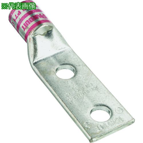 ■PANDUIT 銅製圧縮端子 2穴 電線サイズ 300 kcmil 取付穴サイズ 12.7mm 取付穴間隔 44.5mm LCDX300-12-6〔品番:LCDX300126〕【2668578:0】[送料別途見積り][法人・事業所限定][掲外取寄][店頭受取不可]｜ホームセンターバロー　店