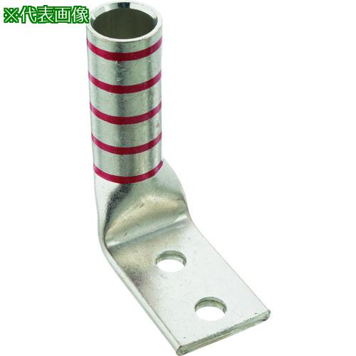 ■PANDUIT 銅製圧縮端子 2穴 電線サイズ AWG8 取付穴サイズ 69mm 取付穴間隔 160mm バレル角度 90度 LCCX8-14AF-L〔品番:LCCX814AFL〕【2673342:0】[送料別途見積り][法人・事業所限定][掲外取寄][店頭受取不可]｜ホームセンターバロー　店