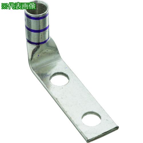■PANDUIT 銅製圧縮端子 2穴 電線サイズ AWG4/0 取付穴サイズ 6.4mm 取付穴間隔 19.1mm バレル角度 90度 LCD4/0-14BF-X〔品番:LCD4014BFX〕【2676458:0】[送料別途見積り][法人・事業所限定][掲外取寄][店頭受取不可]｜ホームセンターバロー　店