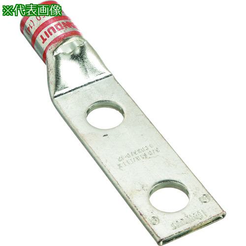 ■PANDUIT 銅製圧縮端子 2穴 電線サイズ AWG3/0 取付穴サイズ 9.5mm 取付穴間隔 25.4mm LCDX3/0-38D-X〔品番:LCDX3038DX〕【2678000:0】[送料別途見積り][掲外取寄][店頭受取不可]