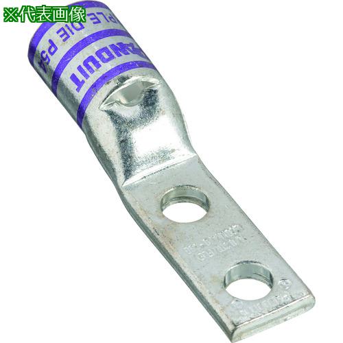 ■PANDUIT 銅製圧縮端子 2穴 幅細取付板 電線サイズ AWG4/0 取付穴サイズ 9.5mm LCDXN4/0-38D-X〔品番:LCDXN4038DX〕【2678070:0】[送料別途見積り][法人・事業所限定][掲外取寄][店頭受取不可]｜ホームセンターバロー　店