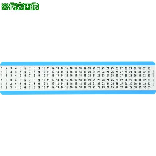 ■PANDUIT ワイヤーマーカー 高温下での使用 表示文字1~33 PPM-1-33《4袋入》〔品番:PPM133〕【2688477×4:0】[送料別途見積り][掲外取寄][店頭受取不可]