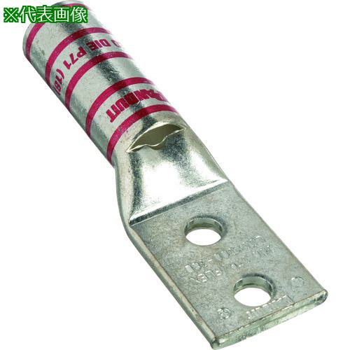 ■PANDUIT 銅製圧縮端子 2穴 電線サイズ AWG8 取付穴サイズ 69mm 取付穴間隔 160mm LCCX8-14A-L〔品番:LCCX814AL〕【2689002:0】[送料別途見積り][法人・事業所限定][掲外取寄][店頭受取不可]｜ホームセンターバロー　店