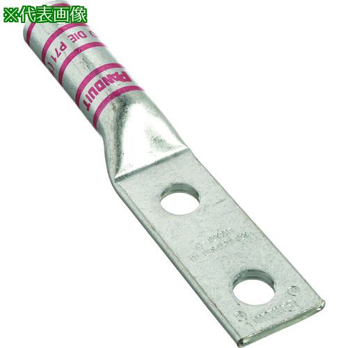 ■PANDUIT 銅製圧縮端子 2穴 電線サイズ 350 kcmil 取付穴サイズ 135mm 取付穴間隔 445mm LCC350-12-X〔品番:LCC35012X〕【2689529:0】[送料別途見積り][掲外取寄][店頭受取不可]
