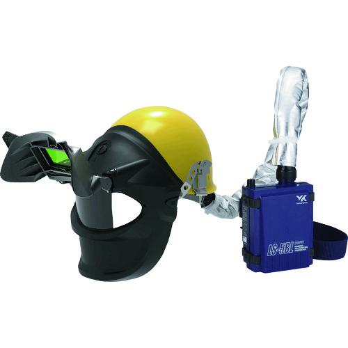 ■YAMAMOTO 電動ファン付き呼吸用保護具〔品番:LS360WPSAZ〕【2691770:0】[送料別途見積り][掲外取寄][店頭受取不可]