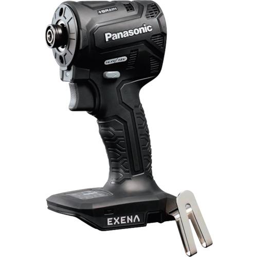 ■EXENA 充電インパクトドライバー 本体のみ 黒〔品番:EZ1PD1XB〕【2708290:0】[店頭受取不可]