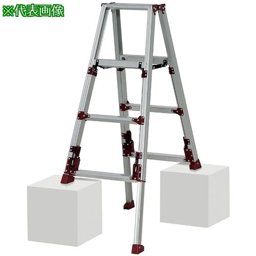 ■タスコ 四脚アジャスト式脚立〔品番:TA840SB3〕【2724475:0】[送料別途見積り][掲外取寄][店頭受取不可]｜ホームセンターバロー　店