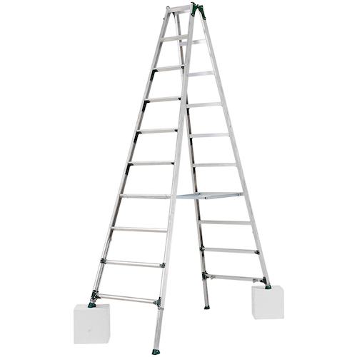 ■タスコ 伸縮脚付専用脚立〔品番:TA840PB2〕【2727105:0】[法人・事業所限定][外直送元][店頭受取不可]