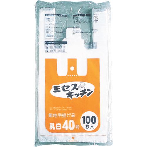 ■積水 手提げ袋 40号 M-40《10袋入》〔品番:M40〕【2728265×10:0】[送料別途見積り][法人・事業所限定][外直送][店頭受取不可]