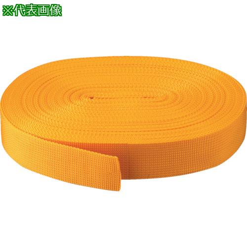 ■TRUSCO PPベルト幅50mmX長さ50m 黄〔品番:PPB5050〕【2737574:0】[店頭受取不可]