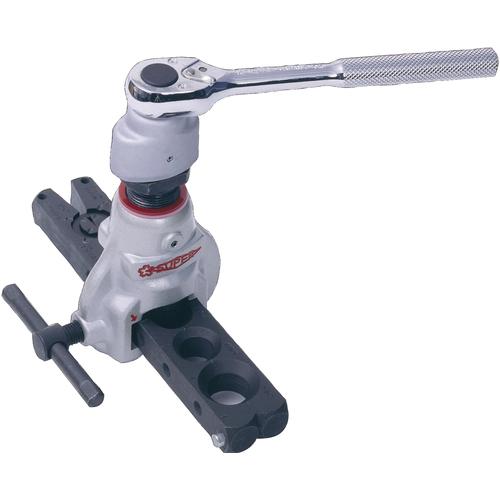 ■スーパー ラチェットハンドル型フレアリングツール(偏芯式) 新冷媒・新規格対応〔品番:TF456WRH〕【2769522:0】[店頭受取不可]