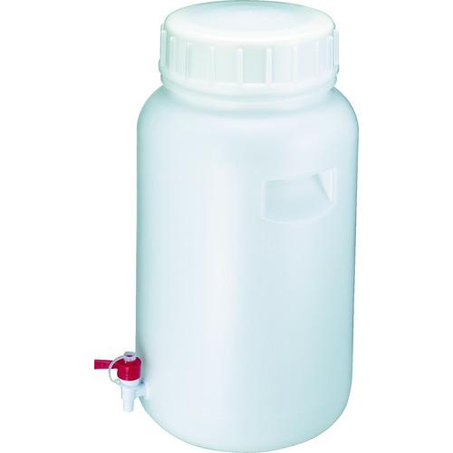 ■瑞穂 広口瓶コック付50L〔品番:0297〕【2801949:0】[店頭受取不可]
